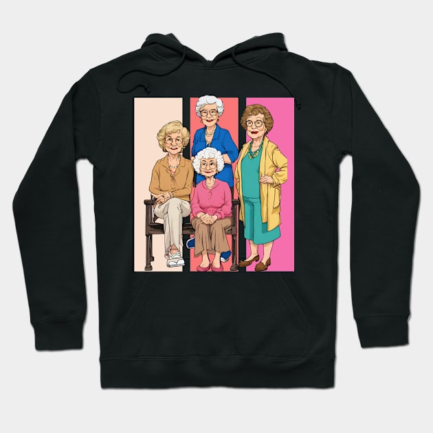 Golden girls Hoodie by Whisky1111